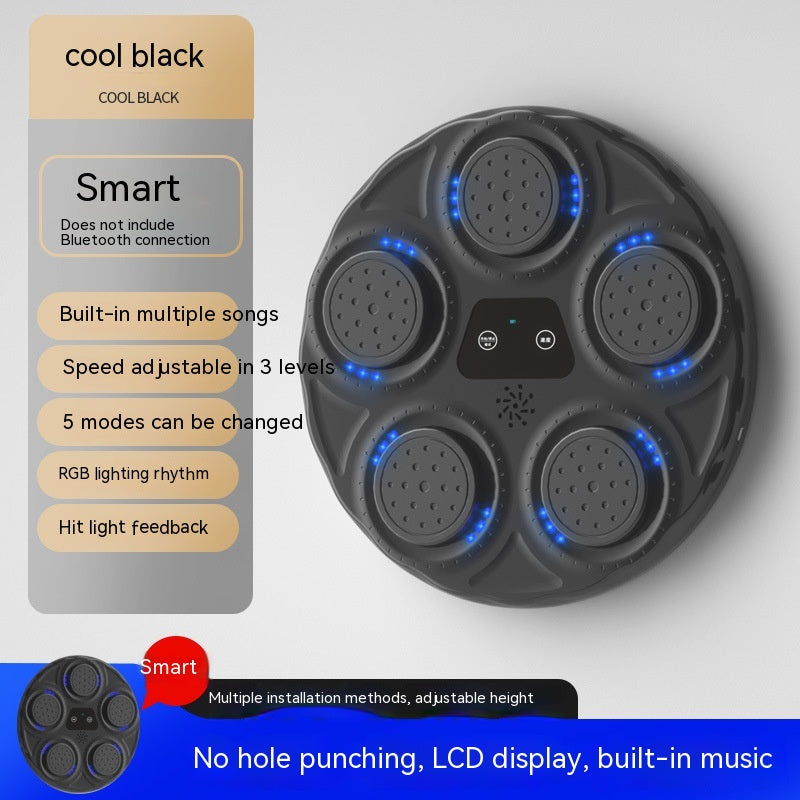 Music Boxing Machine Blue Light Hitting Reaction Boxing Target Intelligent Electronic Wall Target