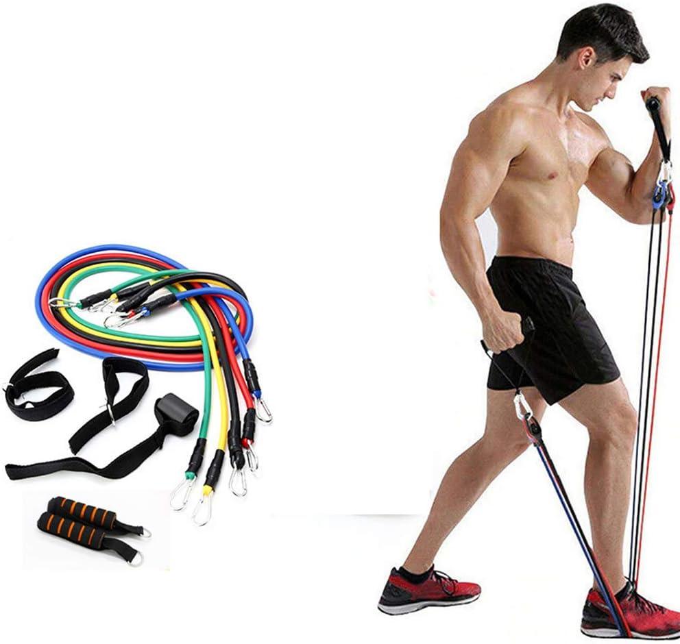 11 Piece Premium Resistance Bands Set for Men, Women & Girls - SIGMA STORE