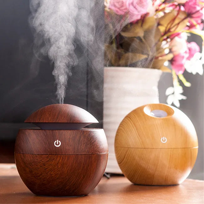 Wooden Aroma Diffuser Humidifier