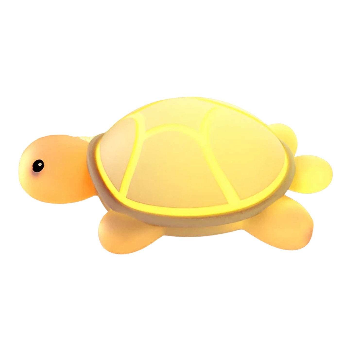 Silicone Turtle Light with 7 Color Modes for Kids Room, Rechargeable Night Lamp for Baby Nursery, Soft Touch LED Light for Bedroom Decor, Sleep-Friendly Lighting