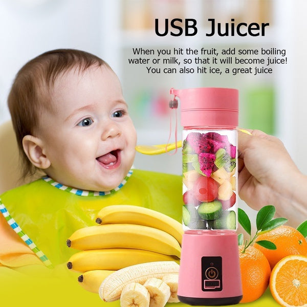 Portable 6 Blades Electric Juicer Pro