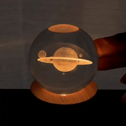 3D crystal lamp ball