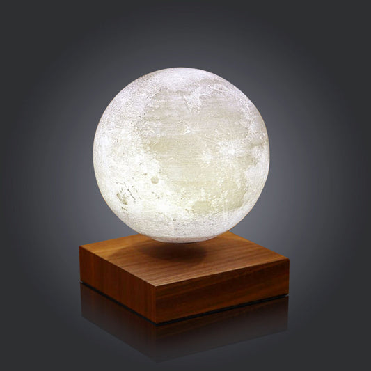Floating Moon Lamp Spinning and Levitating 3D Moon Light