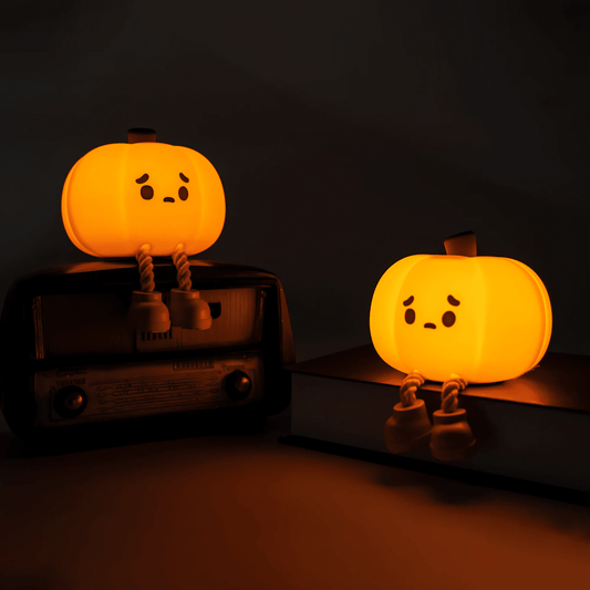 Soft Pumpkin Night Light 🎃