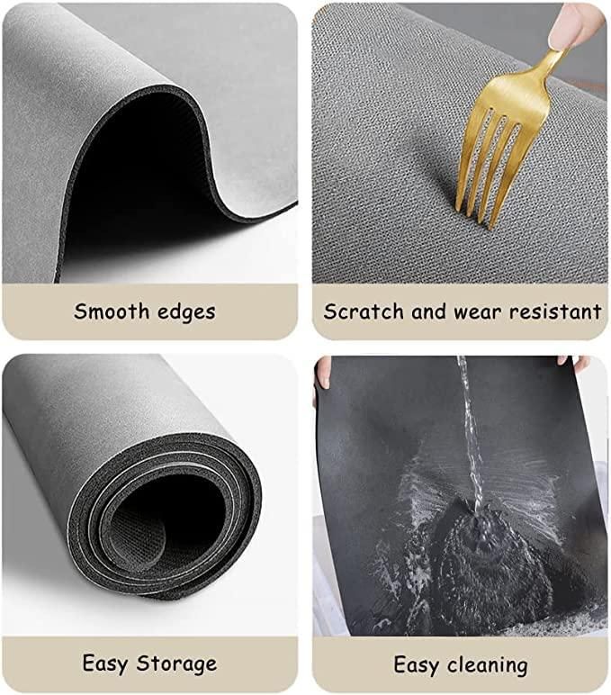 Sigmastore Lightweight & Washable Quick-Drying Mat