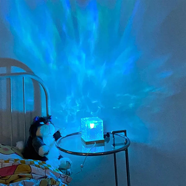 Ocean Water Ripple Night Light Wave Lamp