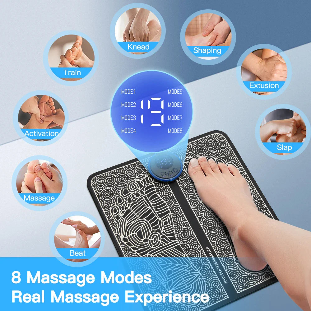 Ems Foot Massager Pain Relief Wireless