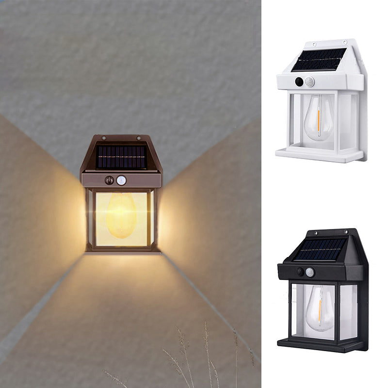 Solar Wall Light Lamp Outdoor, Wireless with 3 Modes & Motion Sensor