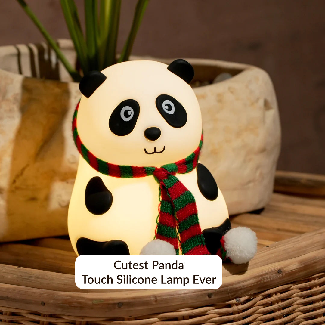 Panda Touch Silicone Lamp