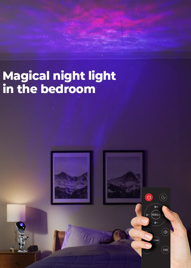 Talking Alien Galaxy Projector with Timer and Remote & Repeat What You Say, Galaxy Night Light Projector for Children Adults (Alien)