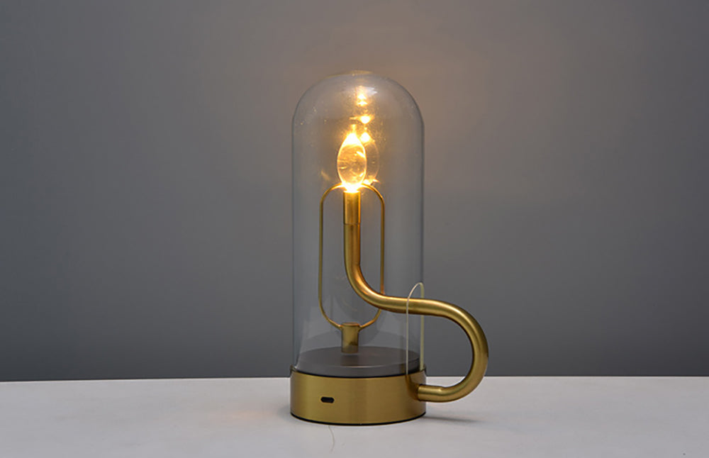Candle Swing Table Lamp Creative Magnetic Field Atmosphere Bedroom lamp Retro Restaurant
