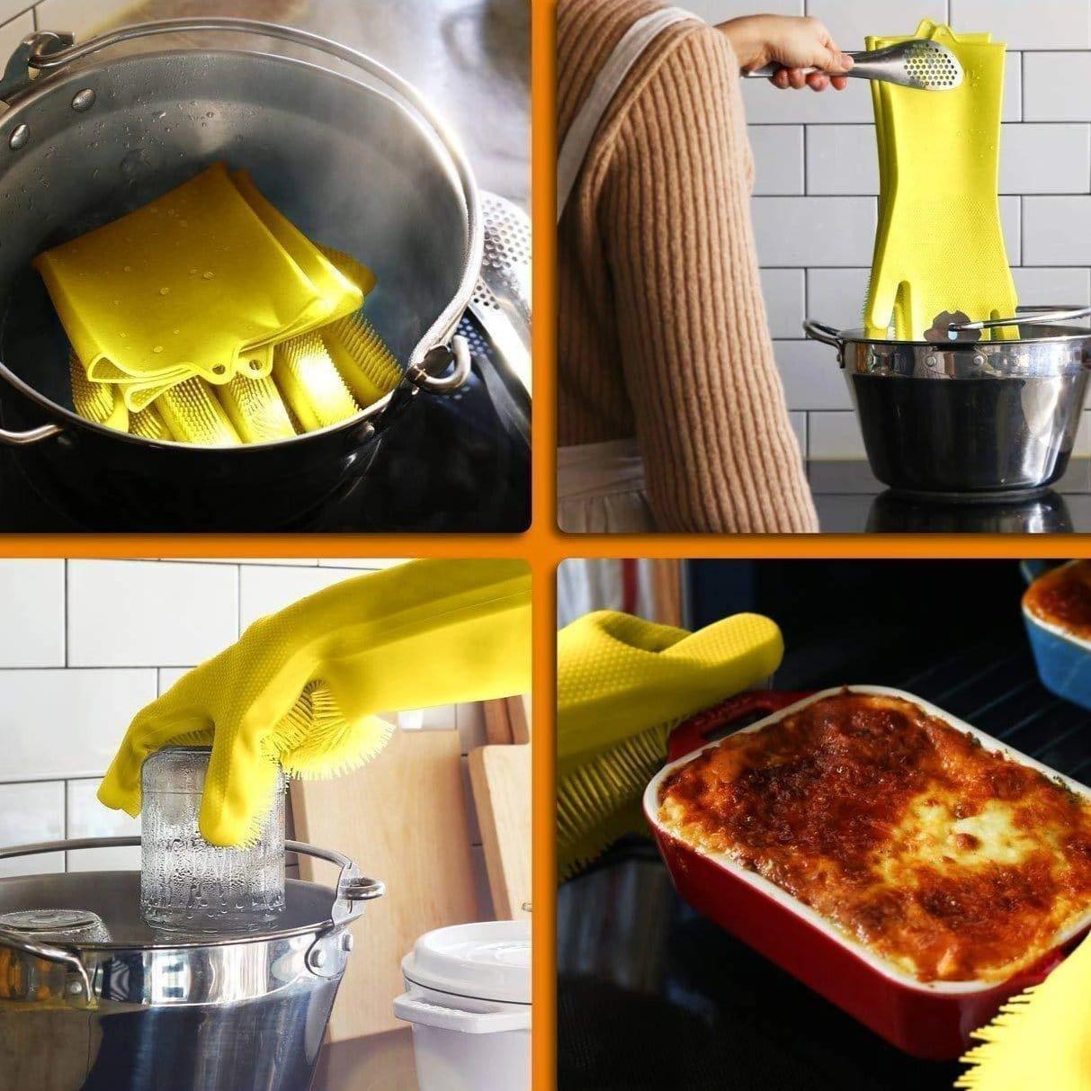 Silicon Cleaning Gloves - SIGMA STORE