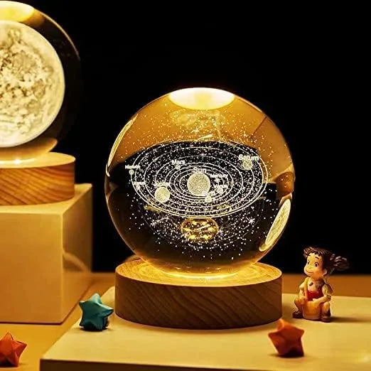 3D crystal lamp ball
