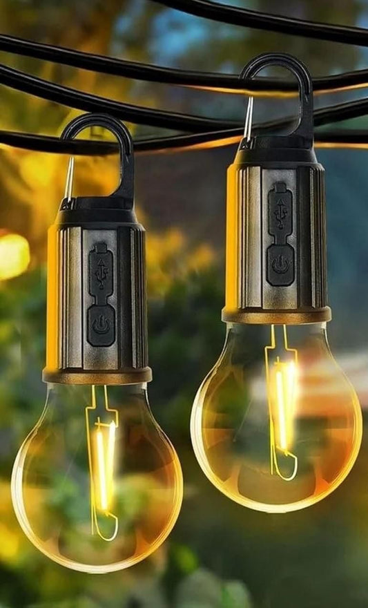 Decorative Hanging Bulb with 3 Modes (Pack of 2)