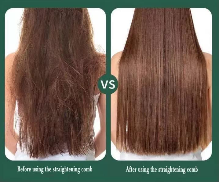 Hair Straightener Professional Electric Comb Brush