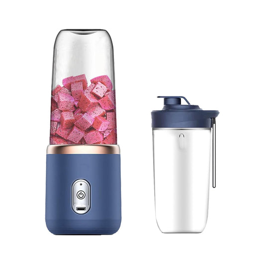 2Cup Portable Small Juicer Blender With Water Bottle / Cup (2 Pc Set)