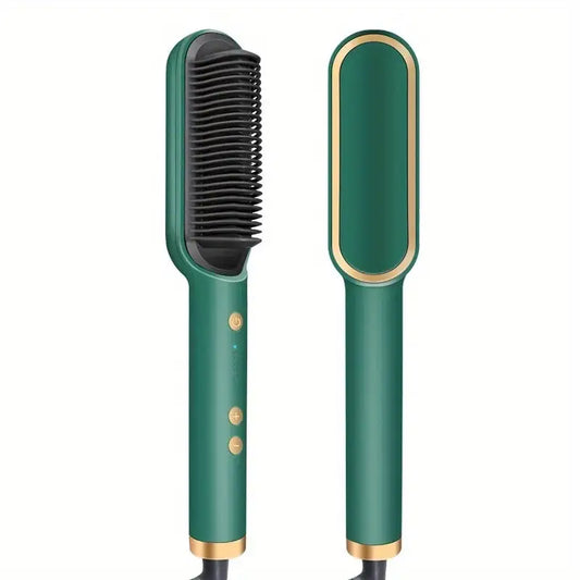 Hair Straightener Professional Electric Comb Brush