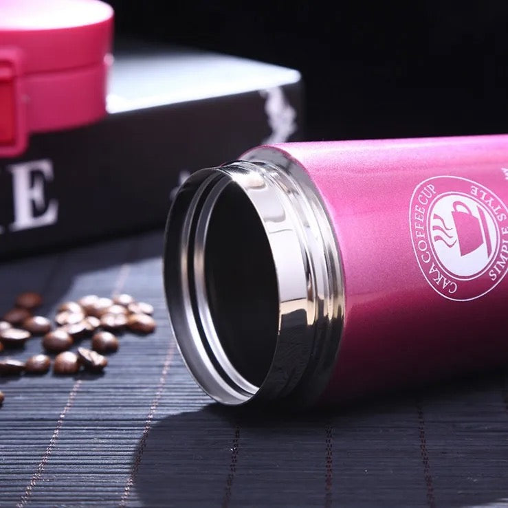 Coffee Travel Mug, Insulated Coffee Cup with Leakproof Lid, 380ml Vacuum Insulated Stainless Steel