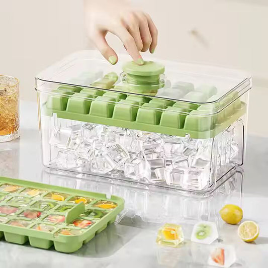 Effortless Ice Cube Maker, Quick Release Ice Mold