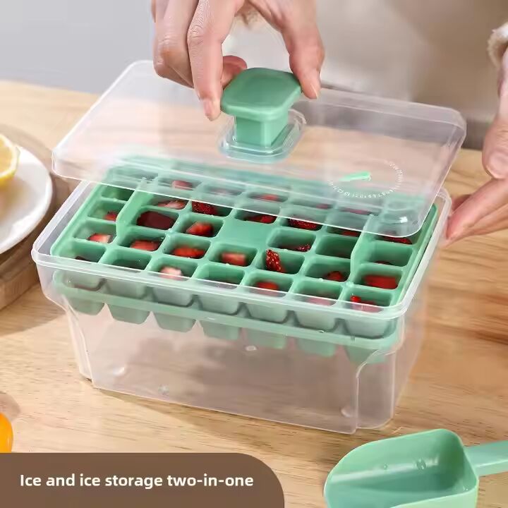Effortless Ice Cube Maker, Quick Release Ice Mold