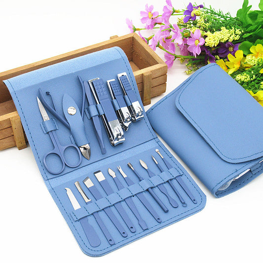 Manicure Pedicure Nail Clipper Set (16 PCs)