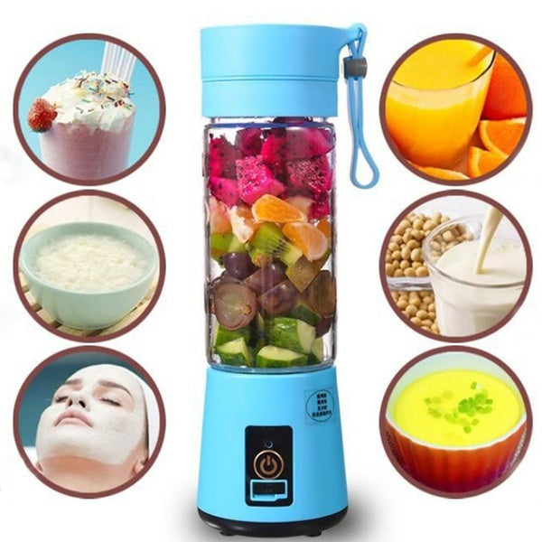 Portable 6 Blades Electric Juicer Pro