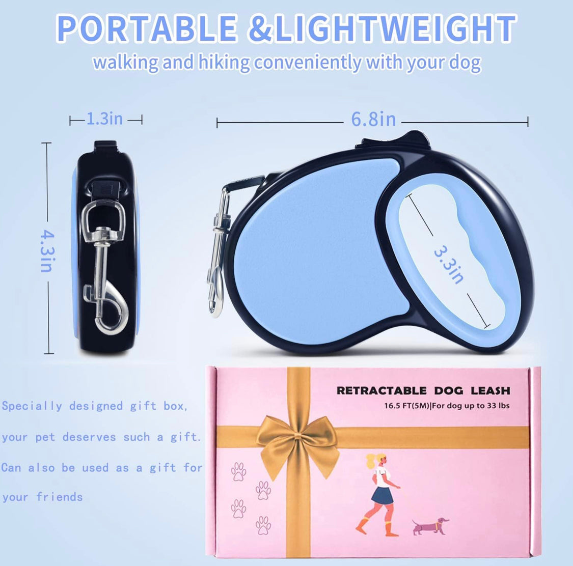 Dog Lead - Retractable