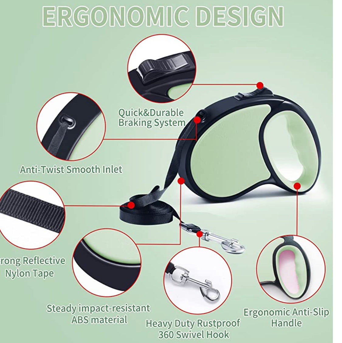 Dog Lead - Retractable