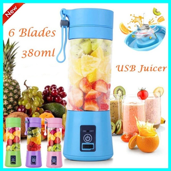 Portable 6 Blades Electric Juicer Pro