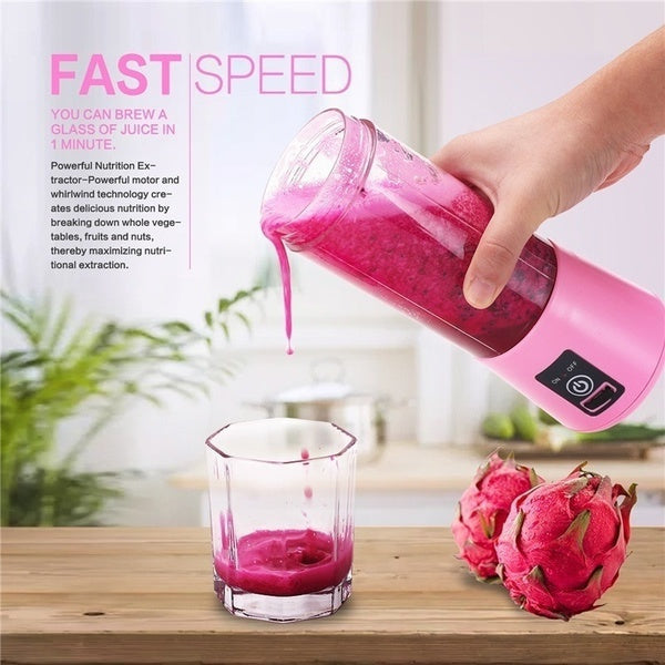 Portable 6 Blades Electric Juicer Pro