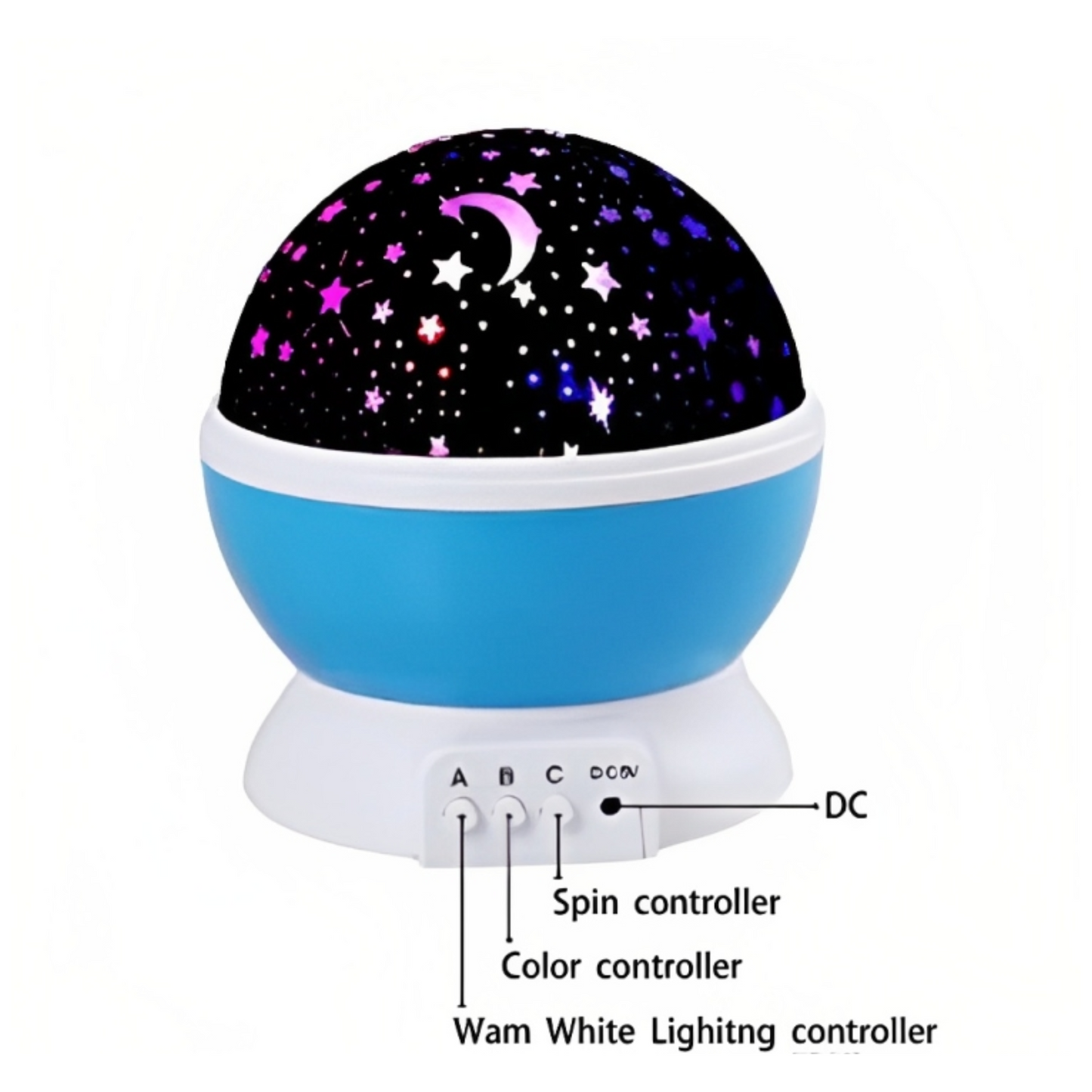 Star Master Light Lamp Projector - 360 Degree