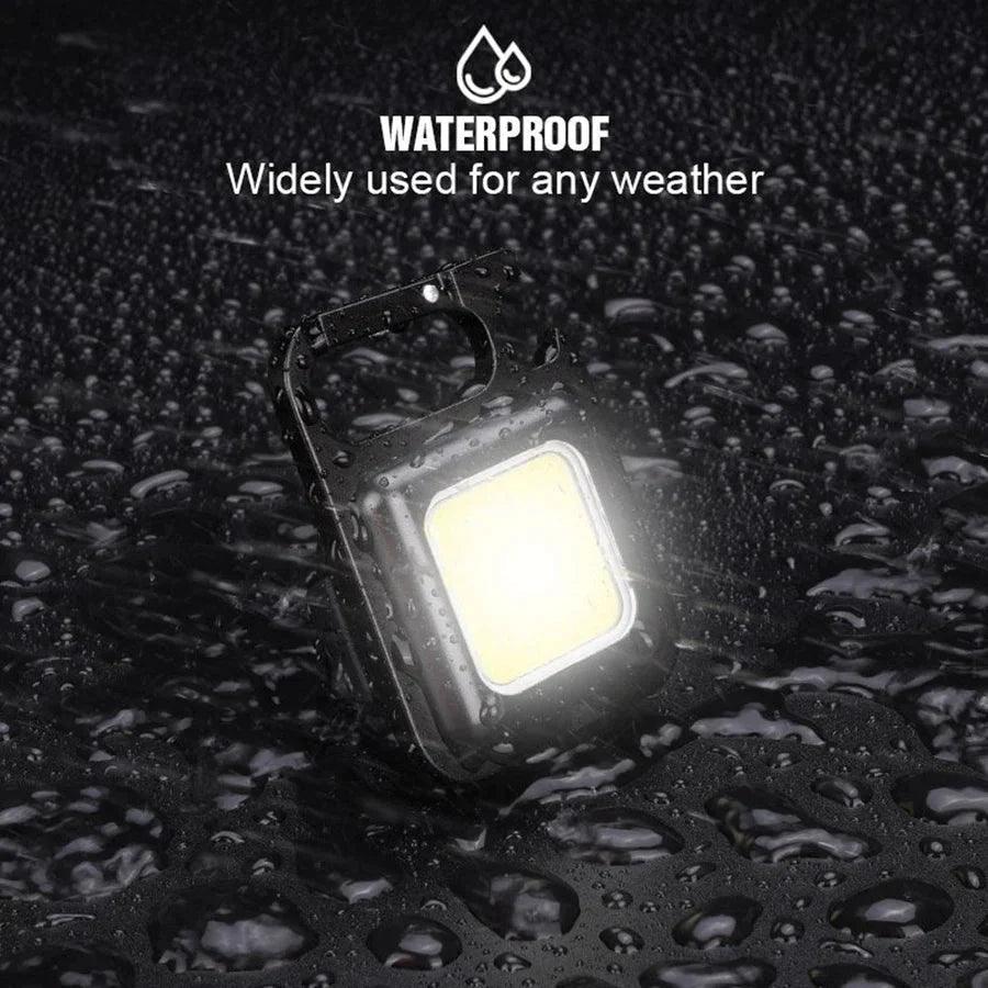 Keychain LED Light with Bottle Opener Folding Bracket Cool White with 4 Mode - SIGMA STORE