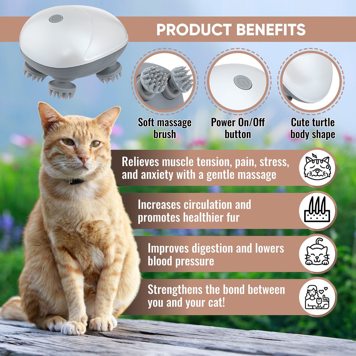 Mini Electric Pet Scalp Massager