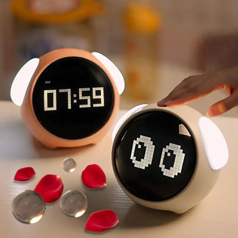 Digital Emoji Alarm Clock