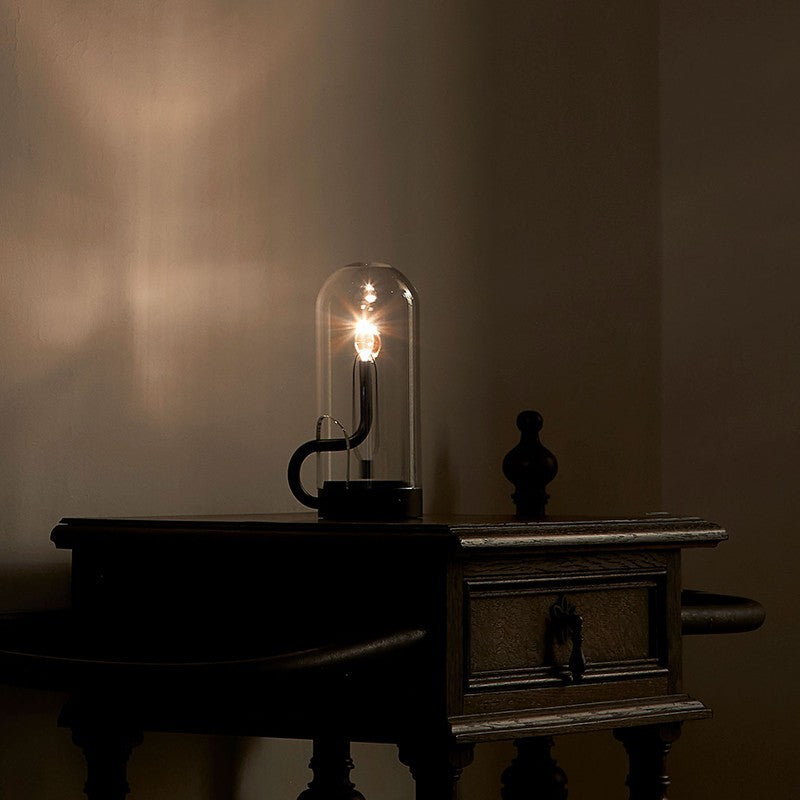 Candle Swing Table Lamp Creative Magnetic Field Atmosphere Bedroom lamp Retro Restaurant