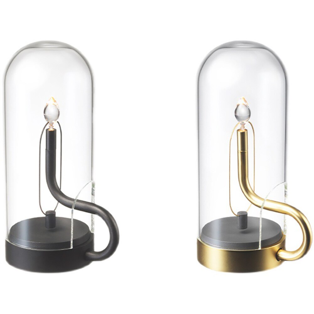 Candle Swing Table Lamp Creative Magnetic Field Atmosphere Bedroom lamp Retro Restaurant