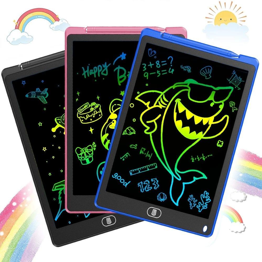 Multicolor LCD Writing Tablet 8.5 inches Screen Kids LCD Tablet with Pen - SIGMA STORE