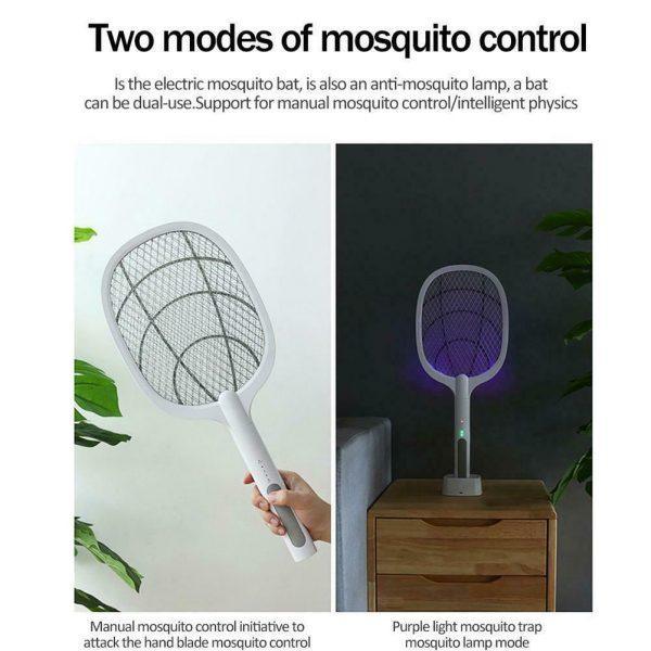 Mosquito Killer 2 in 1 Lamp and Racket - SIGMA STORE