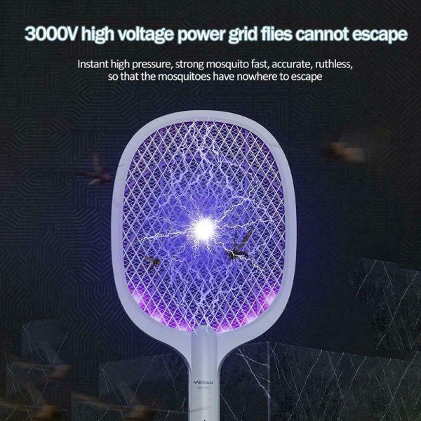Mosquito Killer 2 in 1 Lamp and Racket - SIGMA STORE