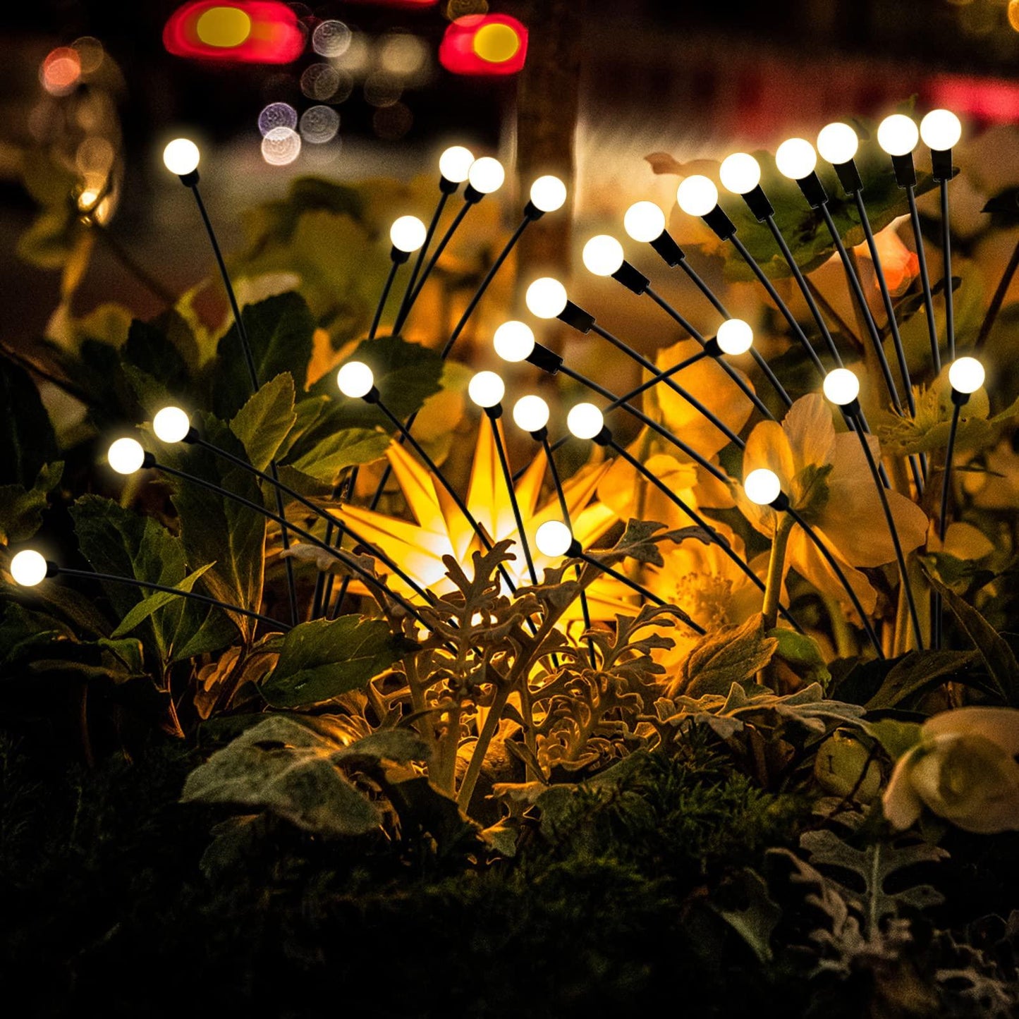 Solar Firefly Sparkle Garden Lights 8 LED