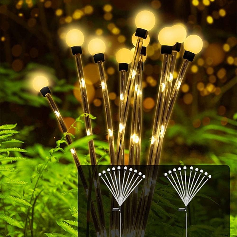 Solar Firefly Sparkle Garden Lights 8 LED